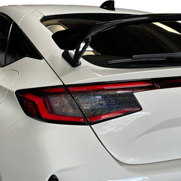 2023-2026 Honda Civic TYPE R | Tail Light Inset Overlays - SMOKE BIO-HEX TINT