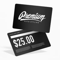 Premium Auto Styling Digital Gift Card