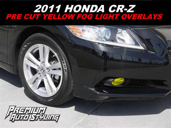 PreCut Vinyl Tint YELLOW Overlays for 13-15 Accord SEDAN Fog light PreCut Vinyl Tint YELLOW Overlays for 13-15 Accord SEDAN Fog light