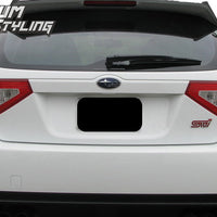 Tail Light Overlays w/ Reverse & Blinker Cut Outs - Red Tint | 2008-2014 Subaru WRX & STI Hatchback