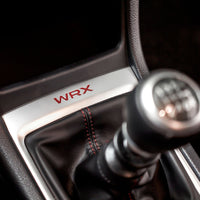WRX Logo Shifter Trim Inlay ( Choose Your Color ) | 2015-2021 Subaru WRX
