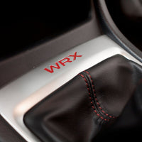WRX Logo Shifter Trim Inlay ( Choose Your Color ) | 2015-2021 Subaru WRX