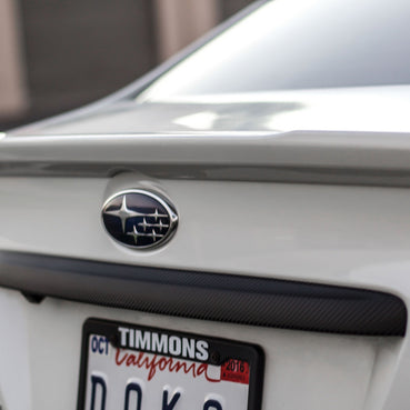 Trunk Trim Vinyl Overlay | 2015-2021 Subaru WRX / STI