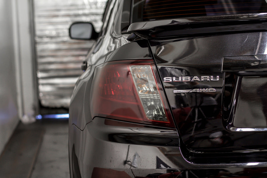 Full Smoke Tail Light Smoke Tint Overlay | Subaru WRX/STI Sedan 2008-2014