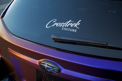 Crosstrek Culture Logo Decal | 9 inch - Multiple Colors