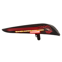 AlphaRex Toyota GR Supra LUXX-Series Laser Style LED Tail Lights Alpha-Black (Smoked Tint)