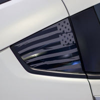 Distressed Flag Quarter Window DECAL (2009 - 2018 Nissan 370z)