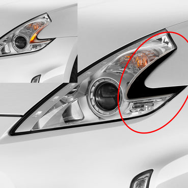 2009-2019 Nissan 370Z Headlight Amber Delete