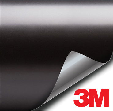 CHROME DELETE TRIM ROLL SATIN BLACK