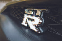2009-2025 Nissan GTR Front and Rear GTR Badge Emblem Inlay Set