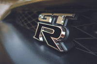 Front & Rear GTR Badge Emblem Inlay Set - (Choose Your Color) | 2009-2025 Nissan GTR