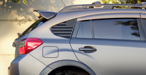 American Flag Quarter Window DECAL (2012-2017 Crosstrek XV)