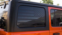 American Flag Quarter Window DECAL Set | 2011-2018 Jeep JL 4-Door Only