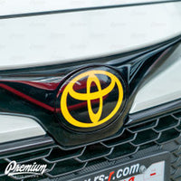 Front Vinyl Emblem Overlay | 2019-2026 Toyota Corolla Hatchback / 2020-2022 Toyota Corolla Sedan with Radar