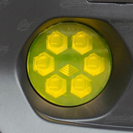 2013 Nissan Altima Sedan Precut Yellow Fog Light overlays Tint 2013 Nissan Altima Sedan Precut Yellow Fog Light overlays Tint