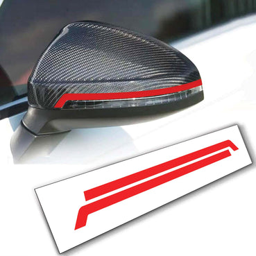 2017-2024 Audi B9/B9.5 A4/S4/RS4 | A5/S5/RS5 - Mirror Accent Pin - GLOSS RED