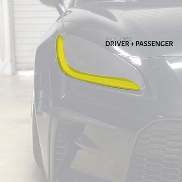 Pre-Cut Yellow DRL Vinyl Overlays  | 2022-2025 Toyota GR86