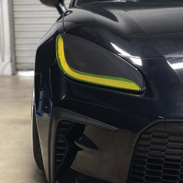 2022-2025 Toyota GR86 Yellow DRL Vinyl Overlays Pre-Cut
