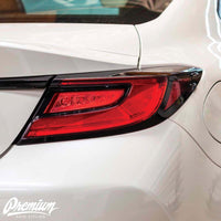 Red Tint Blinker/Turn Signal Tail Light Overlays | 2022-2025 Toyota GR86