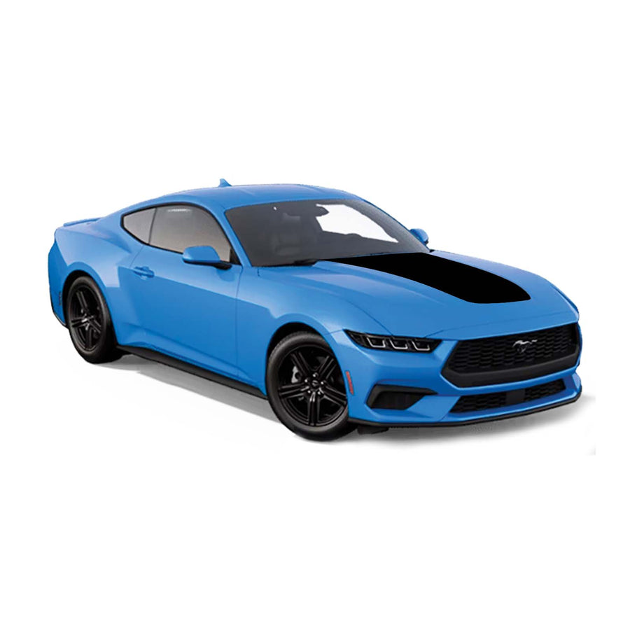 2024+ Mustang EcoBoost Vast 1 Hood Stamp Blackout