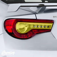 5 Broken Heart Smoked Tail Light Inset Overlay (2017-2020 GT86 & BRZ)