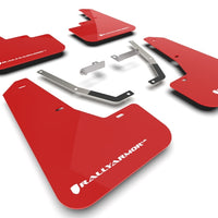 Subaru Crosstrek Rally Armor UR Mud Flaps (2024–2026) - Red with White RA Logo
