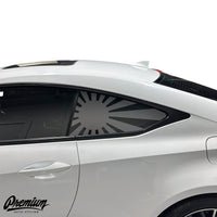 2015-2019 LEXUS RC RISING SUN FLAG GLOSS RED