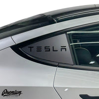 TESLA MODEL 3 | QUARTER WINDOW DECAL - 