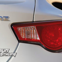 2013-2017 Scion FRS Tail Light Tint - Custom Cut Out Overlay Red Tint