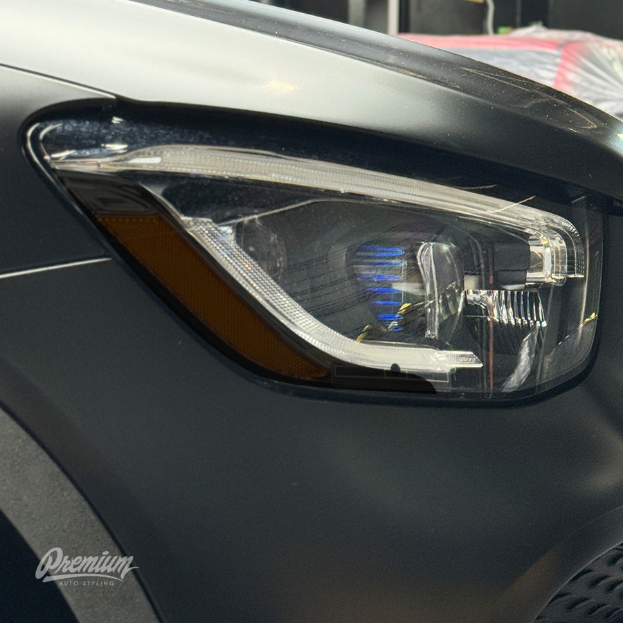 Smoked Headlight Amber Delete | 2020-2023 Mercedes GLC