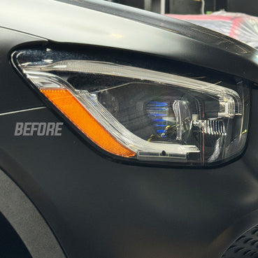 Smoked Headlight Amber Delete | 2020-2023 Mercedes GLC