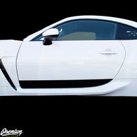 Lower Door Accent / Runner - Satin Black | 2022+ Subaru BRZ & Toyota GR86