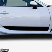 Lower Door Accent / Runner - Satin Black | 2022+ Subaru BRZ & Toyota GR86