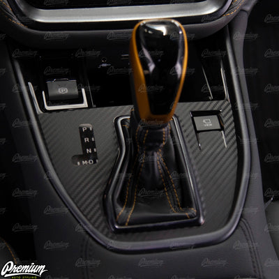 Carbon Fiber Shifter Trim Vinyl Overlay