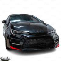 Front Bumper Accent Overlay - Select Color | 2020-2021 Toyota Corolla Sedan