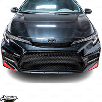 Front Bumper Accent Overlay - Select Color | 2020-2021 Toyota Corolla Sedan