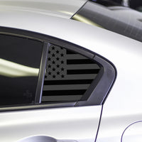American Flag Quarter Window DECAL Set (2012-2015 Civic Sedan)