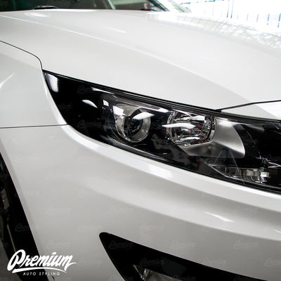 Headlight Amber Delete V2 - Gloss Black | Kia Optima 2011-2015