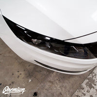 Headlight Amber Delete with Eyelid V1 - Gloss Black | Kia Optima 2011-2015