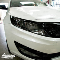 Headlight Amber Delete with Eyelid V2 - Gloss Black | Kia Optima 2011-2015