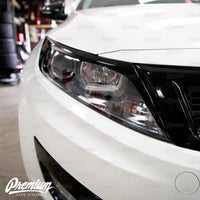Headlight Amber Delete with Eyelid V2 - Gloss Black | Kia Optima 2011-2015