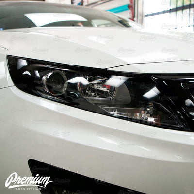Headlight Amber Delete with Eyelid V2 - Gloss Black | Kia Optima 2011-2015