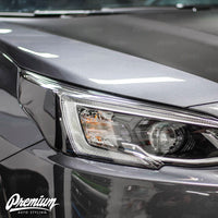 Headlight Amber Delete Overlay - Gloss Black | 2020-2022 Subaru Legacy