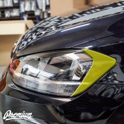 Headlight Amber Delete - Smoke Tint | 2018-2020 Volkswagen Golf | GTI (Halogen Only)