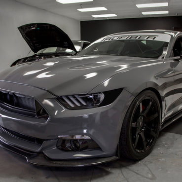 2015-2017 Ford Mustang headlight amber delete