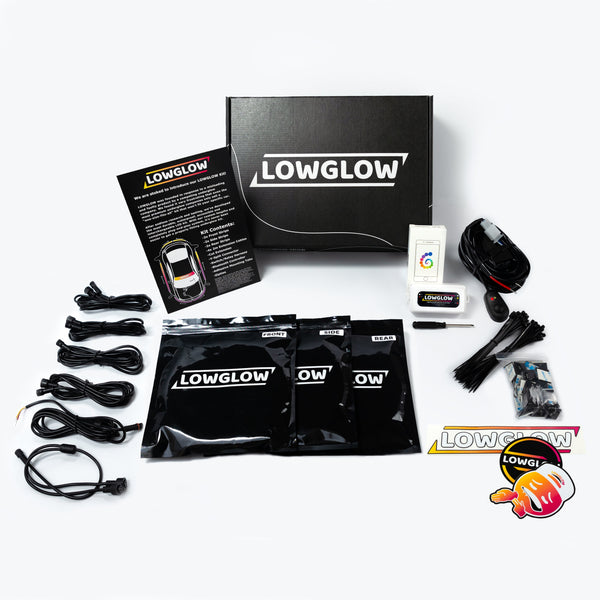 LOWGLOW KIT アンダーLEDライト LowGlow LED Underglow Kit - Dynamic RGB Lighting Experience