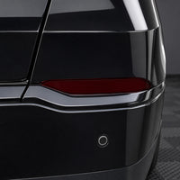 2022–2026 Acura MDX Smoked Rear Bumper Reflector Overlays | Gloss Black & Smoked Tint
