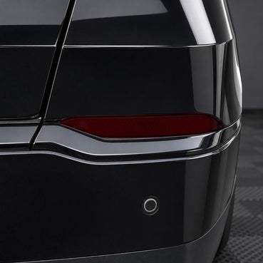 2022–2026 Acura MDX Smoked Rear Bumper Reflector Overlays | Gloss Black & Smoked Tint