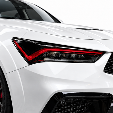 2023–2026 Acura Integra & Type S Red DRL Tint + Gloss Black Amber Delete Overlays