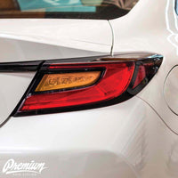 Amber Tint Blinker/Turn Signal Tail Light Overlays | 2022-2025 Toyota GR86